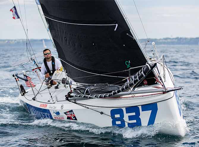 Información meteorológica radiada para la Regata  Mini Transat